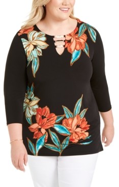 jm collection tunic tops