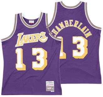 Mitchell & Ness Men's Wilt Chamberlain Los Angeles Lakers Hardwood Classic Swingman Jersey