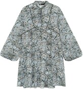 Thumbnail for your product : Maje Floral-Print Chiffon Dress