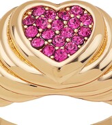 Thumbnail for your product : Dannijo Virgo Goldtone & Glass Crystal Pinky Ring