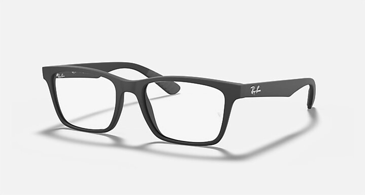 Ray-Ban Men's Square Eyeglasses In Black
