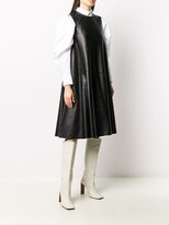Thumbnail for your product : Loewe Sleeveless Leather Dress