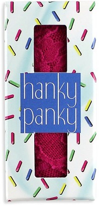Hanky Panky XOXO Boxed Lace Thong