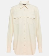 Yelena cotton chambray shirt 