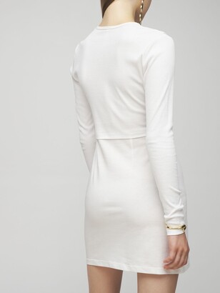 Dion Lee Breathable Cotton Knit Tee Dress