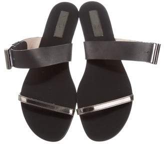 Reed Krakoff Bicolor Slide Sandals