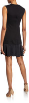 Thumbnail for your product : Rebecca Taylor Stacy Sleeveless Knit Short Dress