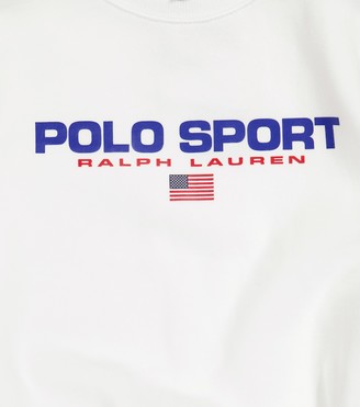 Polo Ralph Lauren Kids Logo cotton-blend sweatshirt