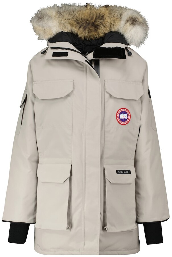 Canada Goose Expedition fur-trimmed down parka - ShopStyle