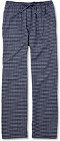 Thumbnail for your product : Derek Rose Checked Cotton-Flannel Pyjama Trousers