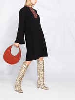 Thumbnail for your product : Etro Embroidered Collar Shift Dress