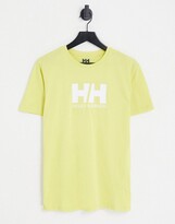 Thumbnail for your product : Helly Hansen logo t-shirt in bright green