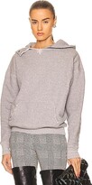 Thumbnail for your product : Saint Laurent Grunge Hoodie in Grey