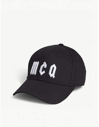 McQ Logo cotton baseball cap