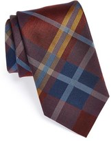 Thumbnail for your product : David Donahue Woven Silk Tie