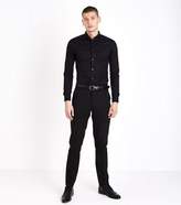 Thumbnail for your product : New Look Black Muscle Fit Stretch Shirt