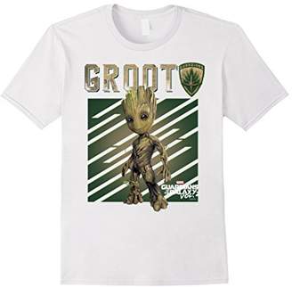 Marvel Guardians Vol. 2 Baby Groot Shield Graphic T-Shirt