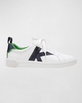 Thumbnail for your product : Kate Spade Signature Leather Colorblock Low-Top Sneakers