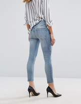 Thumbnail for your product : A Gold E A-Gold-E Sophie Crop Jean With Rips