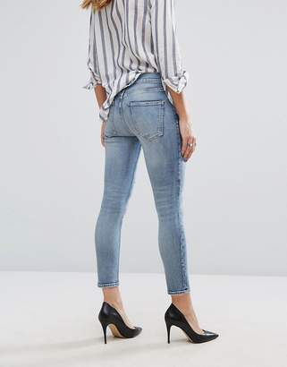 A Gold E A-Gold-E Sophie Crop Jean With Rips