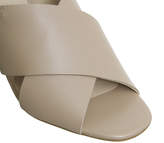 Thumbnail for your product : Office Memory Slingback Block Heels Nude Leather