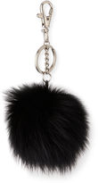 Thumbnail for your product : Bari Lynn Girls' Keychain with Fur Pompom