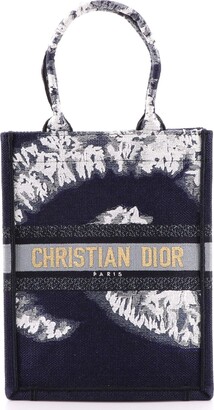 Handbags  Dior Womens Medium Dior Book Tote Blue Dior Oblique Embroidery  (36 X 27.5 X 16.5 Cm) ~ Antoniaweir