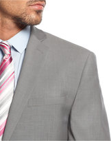 Thumbnail for your product : Andrew Marc New York 713 Marc New York by Andrew Marc Light Grey Solid Trim Fit Suit