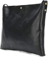 Thumbnail for your product : Il Bisonte embossed logo front shoulder bag