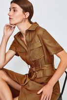 Thumbnail for your product : Karen Millen Linen Mix Utility Dress