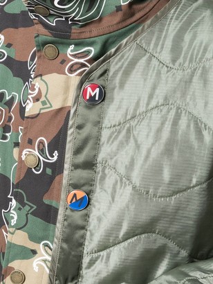Monse Camouflage Oversized Jacket