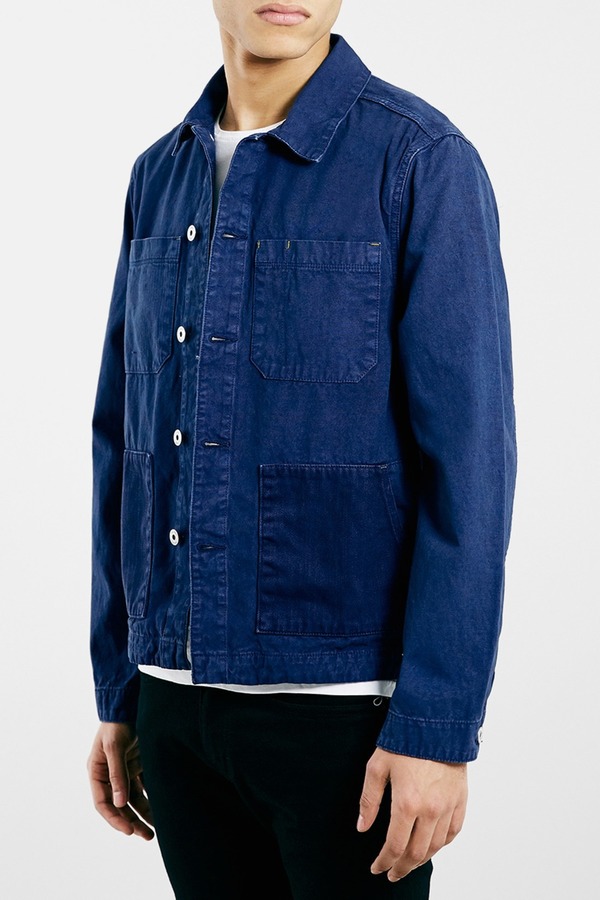 Topman Denim Workwear Shirt Jacket - ShopStyle