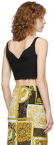 Thumbnail for your product : Versace Black Charms Corset Tank Top