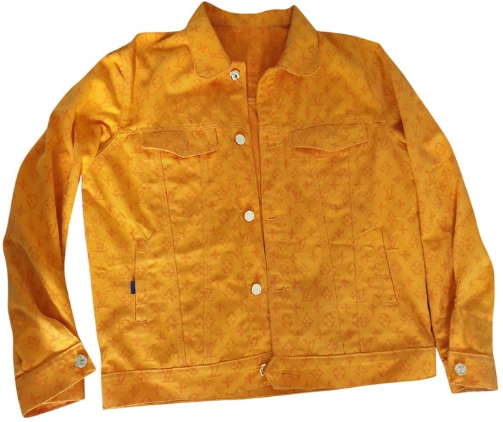 orange jean jackets