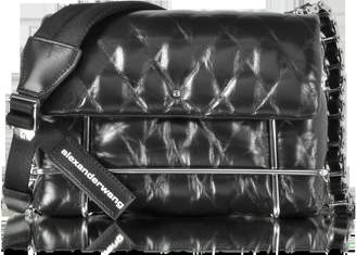 Alexander Wang Halo Black Quilted Leather Shoulder Bag