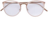Linda Farrow oval frame glasses 