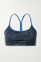 Thumbnail for your product : All Access Chorus Camouflage-print Stretch Sports Bra
