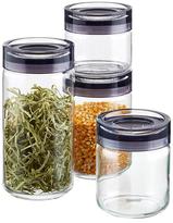 Thumbnail for your product : Container Store 1.6 qt. Grigio Glass Canister Grey Acrylic Lid