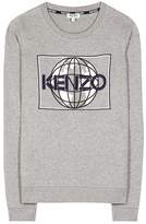 Kenzo Sweat-shirt en coton à broderie 