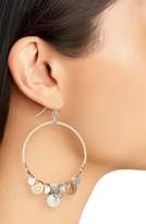 Thumbnail for your product : Chan Luu Coin Hoop Earrings