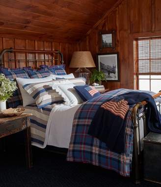 Ralph Lauren Saranac Peak Collection Bentwood Plaid Comforter