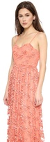 Thumbnail for your product : Alice + Olivia Tyler Bustier Flowy Maxi Dress