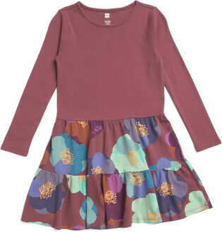 TJMAXX Girls Tiered Skirted Twirl Dress, Cotton