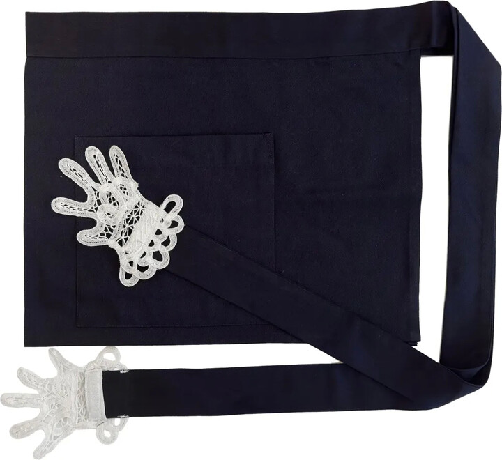 Gohar World mini Lace Hands apron