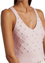 Thumbnail for your product : Design History Faux Pearl Tank Top