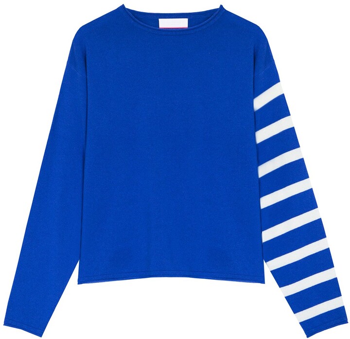 royal blue cashmere sweater