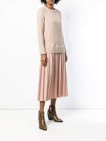 Thumbnail for your product : Ballantyne pleated knit dress
