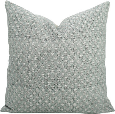 Fabdivine Handmade Block Print Cushion Cover Decorative Throw Pillow Riva