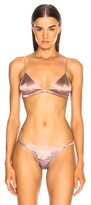 Thumbnail for your product : Fleur Du Mal Luxe Bra in Nude