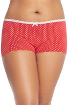 Thumbnail for your product : Nordstrom Cotton Blend Boyshorts (Plus Size) (3 for $25)